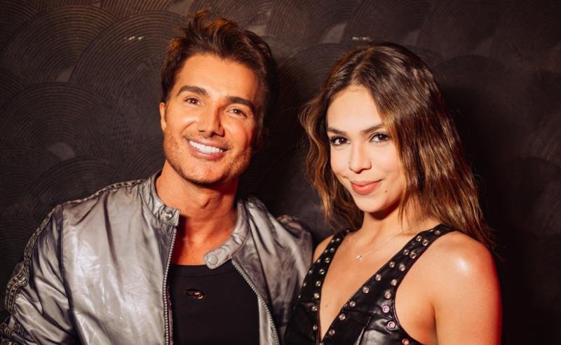 Melody surpreende na festa de aniversário de Rhoque Malizia